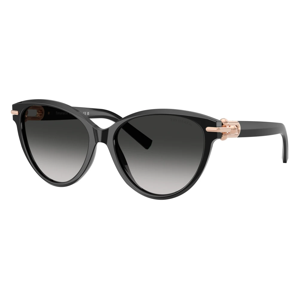 Tiffany & Co. Unisex Black Sunglasses - Sunglasses - 56 Mm - Accessories