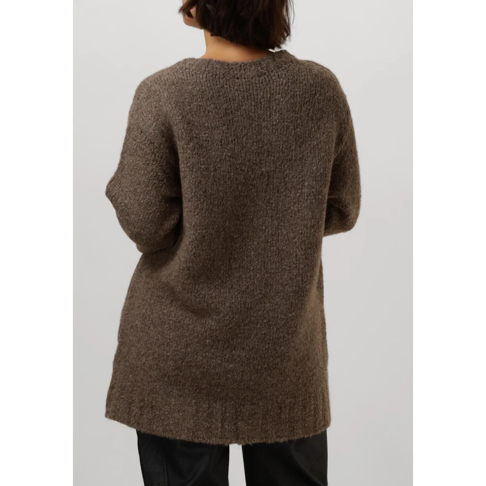Penn&Ink N.Y Bruine Acryl Trui voor Vrouwen Brown Dames