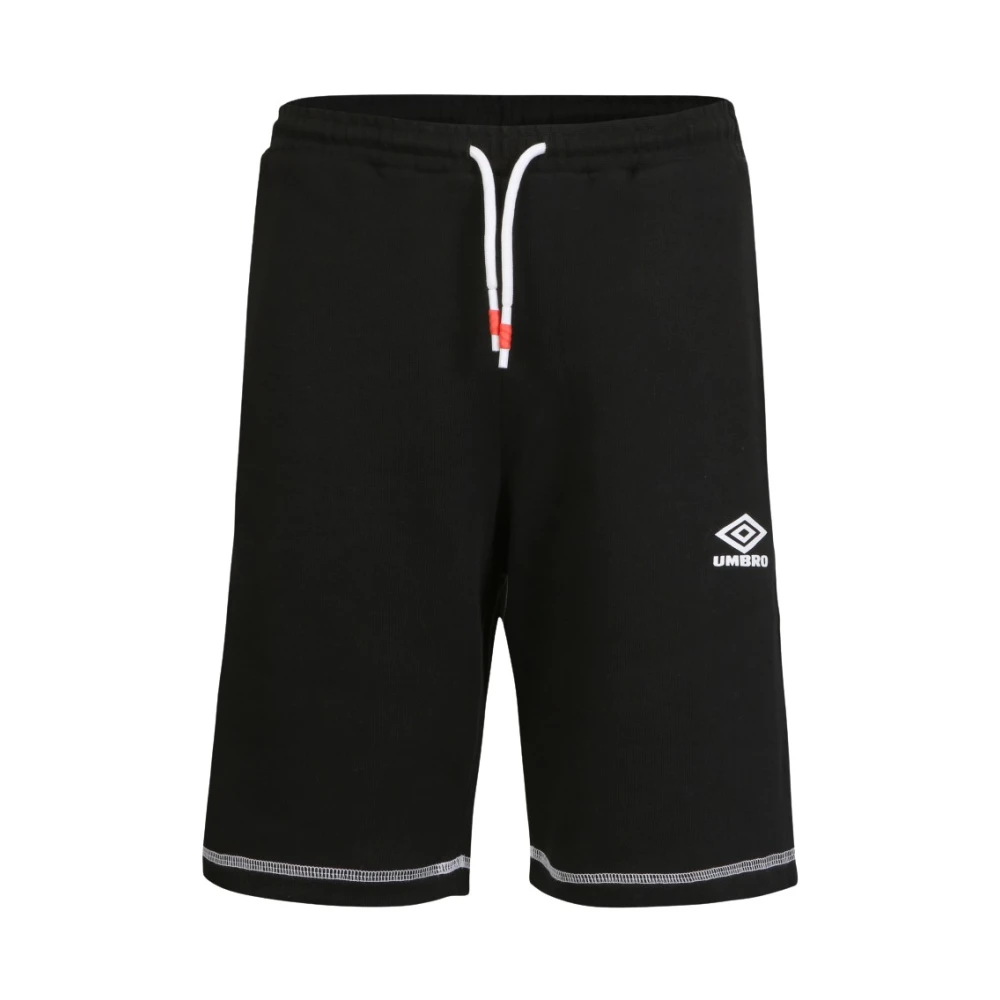 Umbro Comfortabele Life Fleece Bermuda Shorts Black Heren