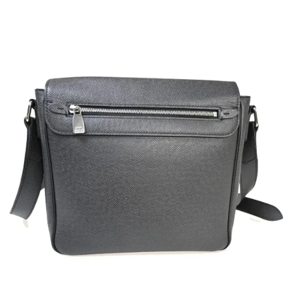 Louis Vuitton Vintage Pre-owned Leather shoulder-bags Black Dames
