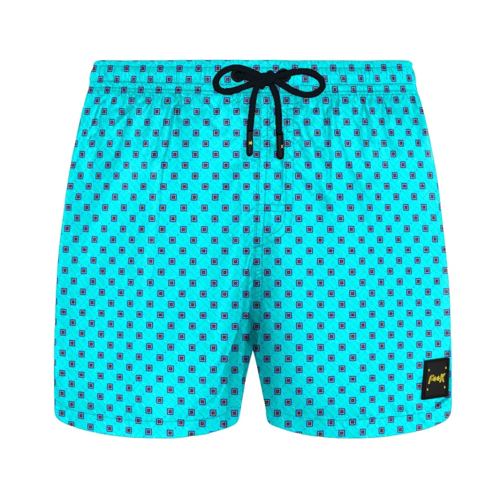F**k Short A Fantasia Mood Micro Pattern Multicolor Heren