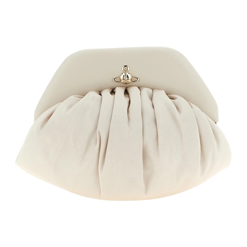 Vivienne Westwood Women's Beige Clutches, One Size, Brooke Clutch