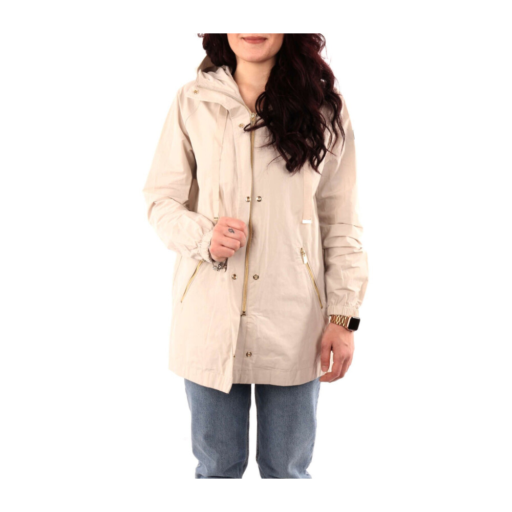 Abrigo Parka Beige YES ZEE Mujer Miinto