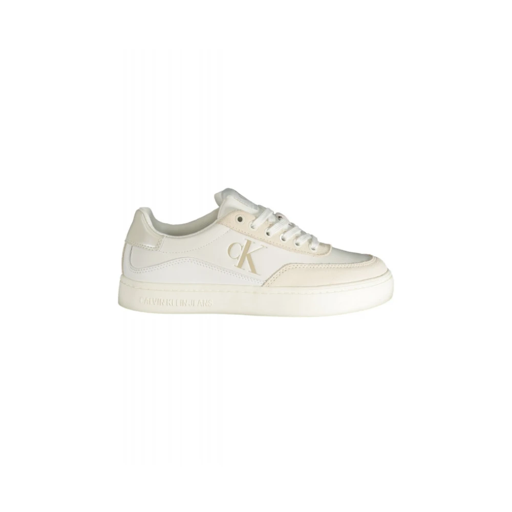 Calvin Klein Bianco Polyurethane Women Sneaker - EU40/US10 - Image 3