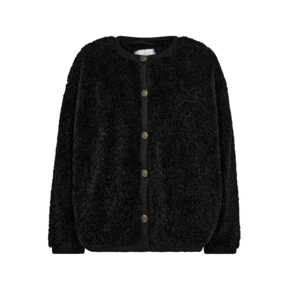 Co'Couture Zachte en luxueuze Teddyjas Black Dames