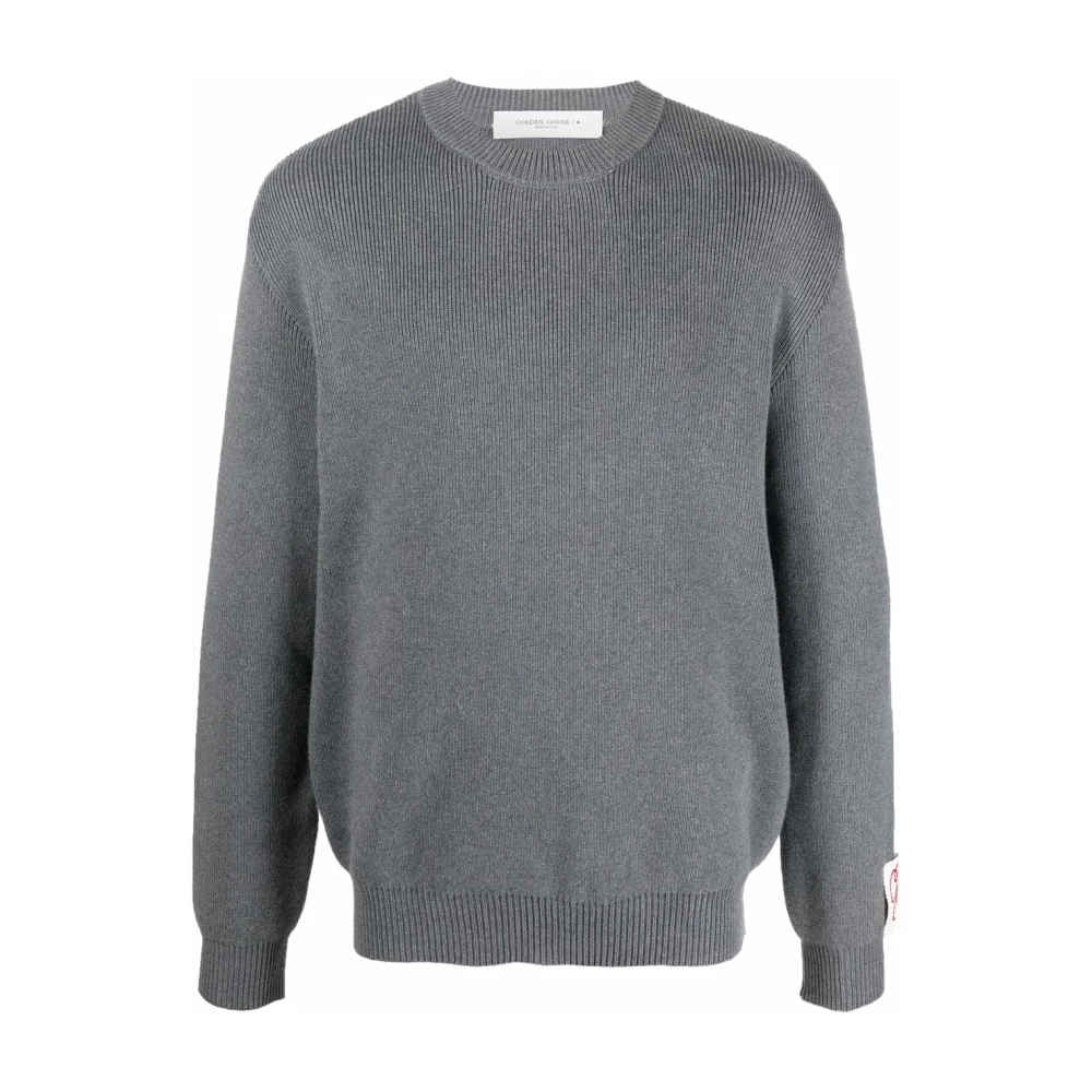 Golden Goose , Herren, Strickwaren, Grau, S