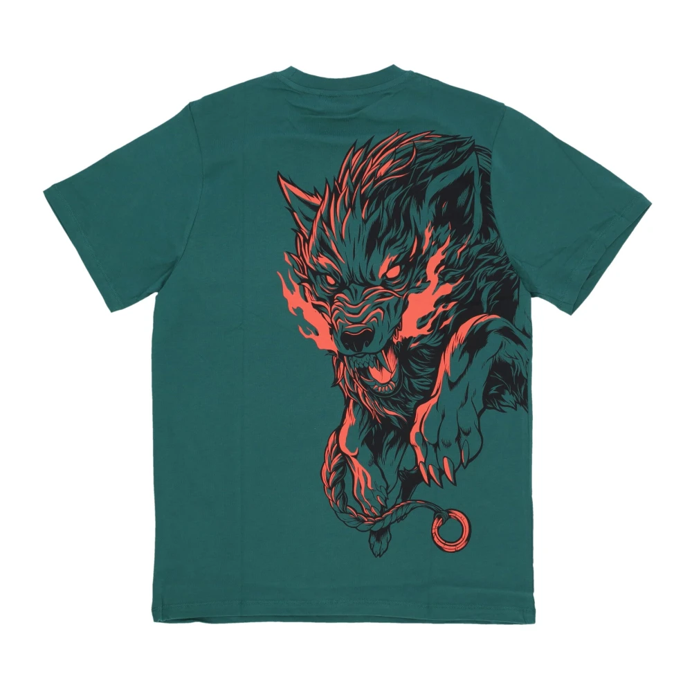 Dolly Noire Bosgroene Cu-Sith Tee T-shirt Green Heren