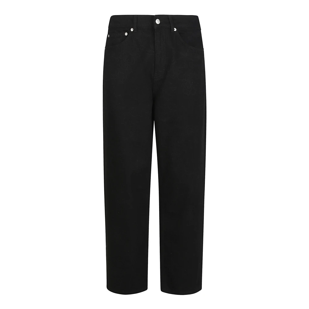 Les Deux Men's Black Straight Fit Jeans, W30 L32, Straight Jeans