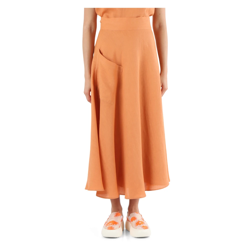 NIU Skirts Orange Dames
