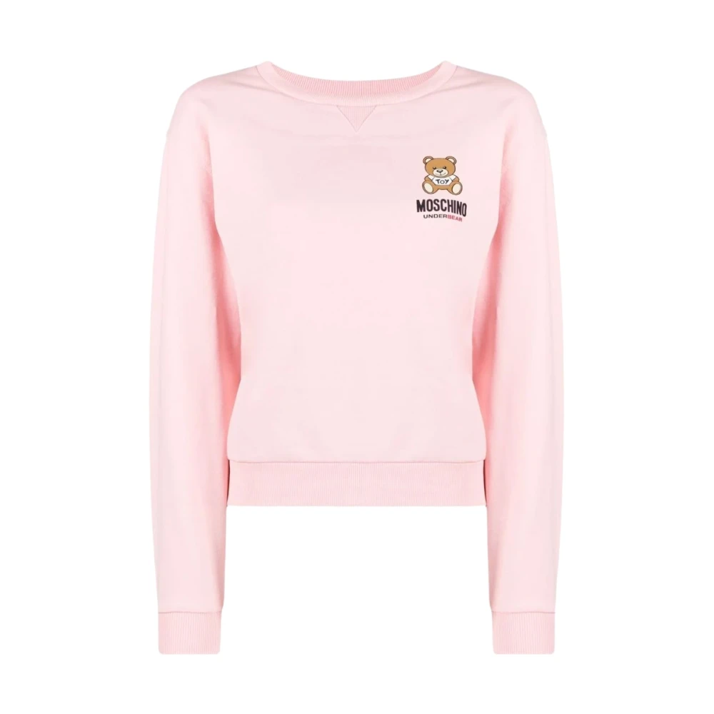 Moschino Crewneck Sweatshirt Pink Dames