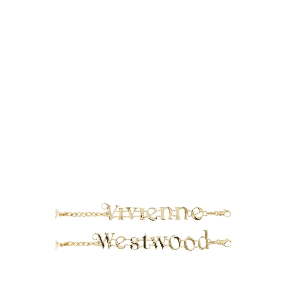 Vivienne Westwood Raimunda Twin Armband Messing Goud Yellow Dames