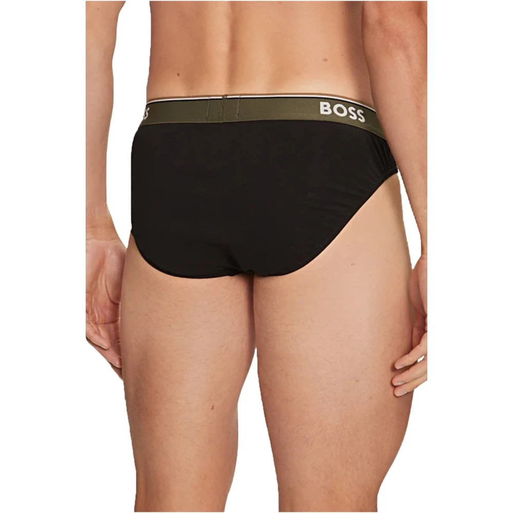 Hugo Boss Multicolor Katoenen Slip Pack Black Heren