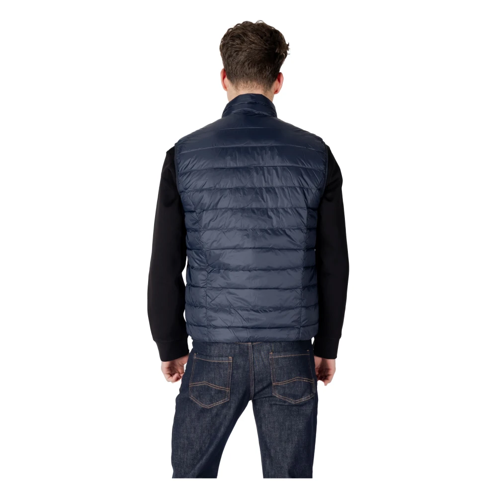 Emporio Armani EA7 Herfst Winter Herenjassen en -jassen Blue Heren