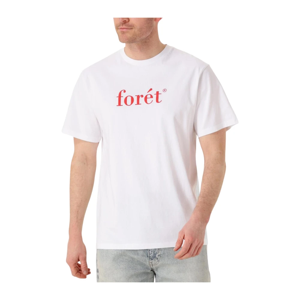 Forét Heren Amber T-shirt White Heren