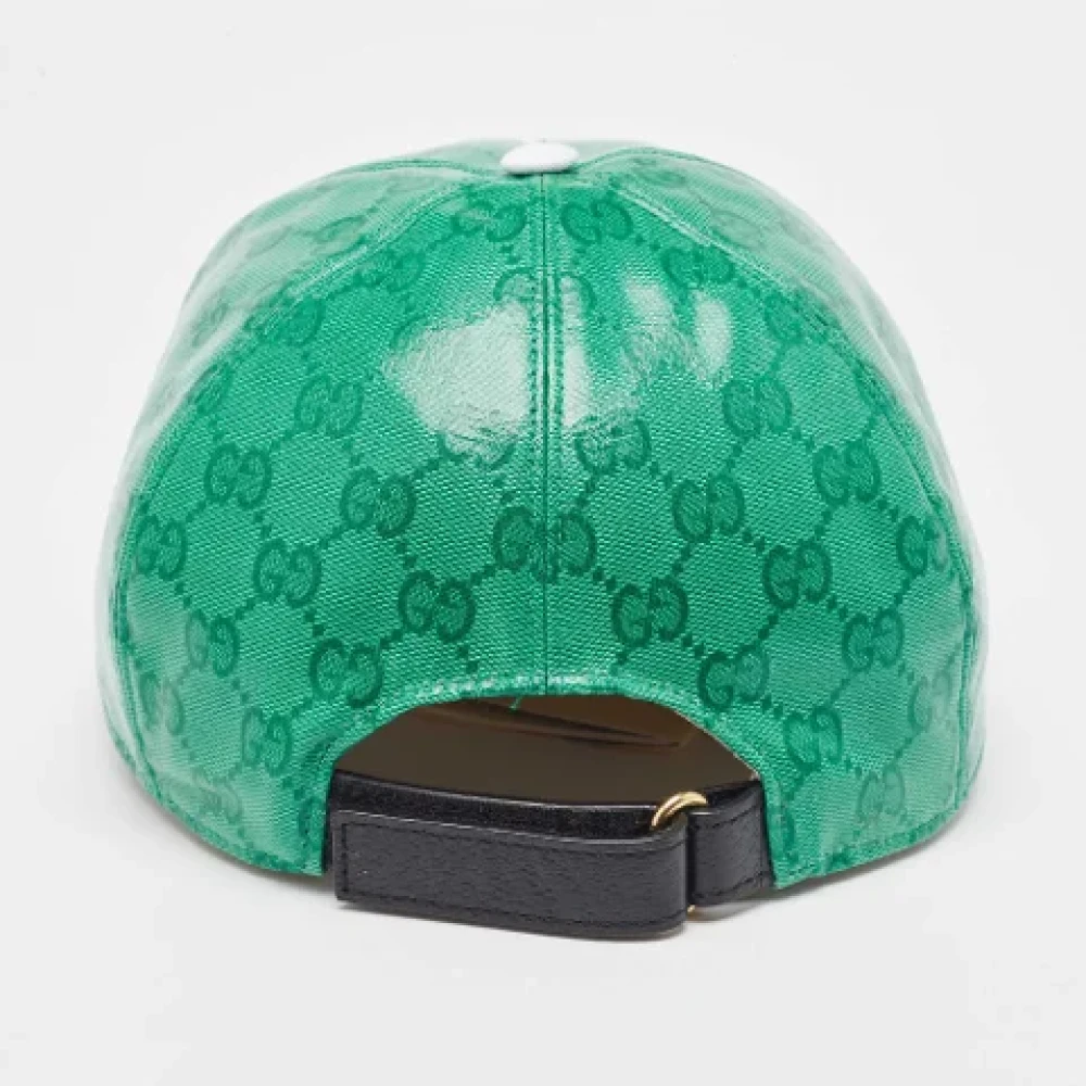 Gucci Vintage Pre-owned Cotton hats Green Heren