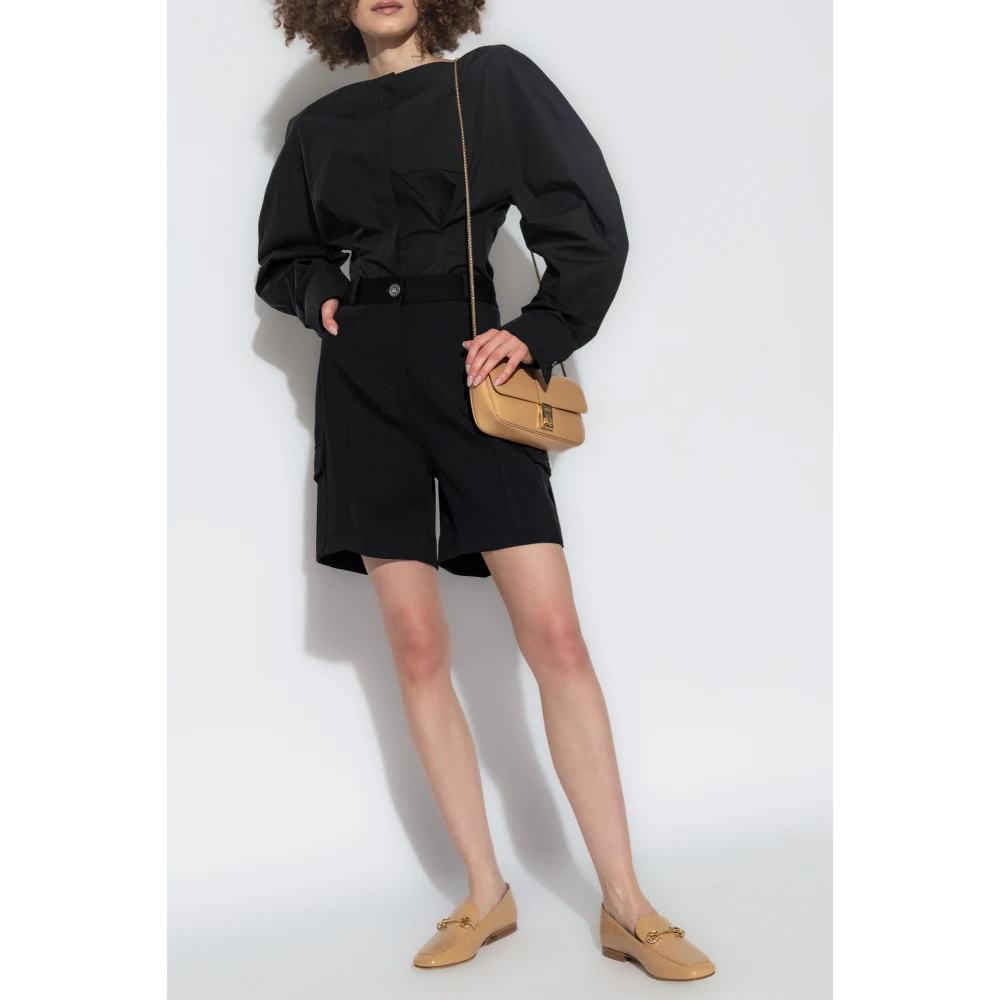 Salvatore Ferragamo Cargo shorts Black Dames