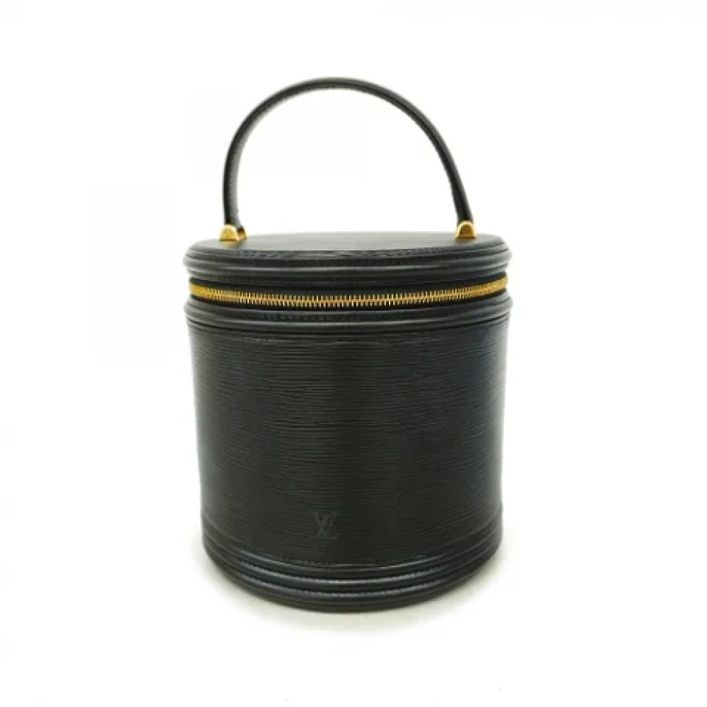 Louis Vuitton Vintage Pre-owned Leather louis-vuitton-bags Black Dames
