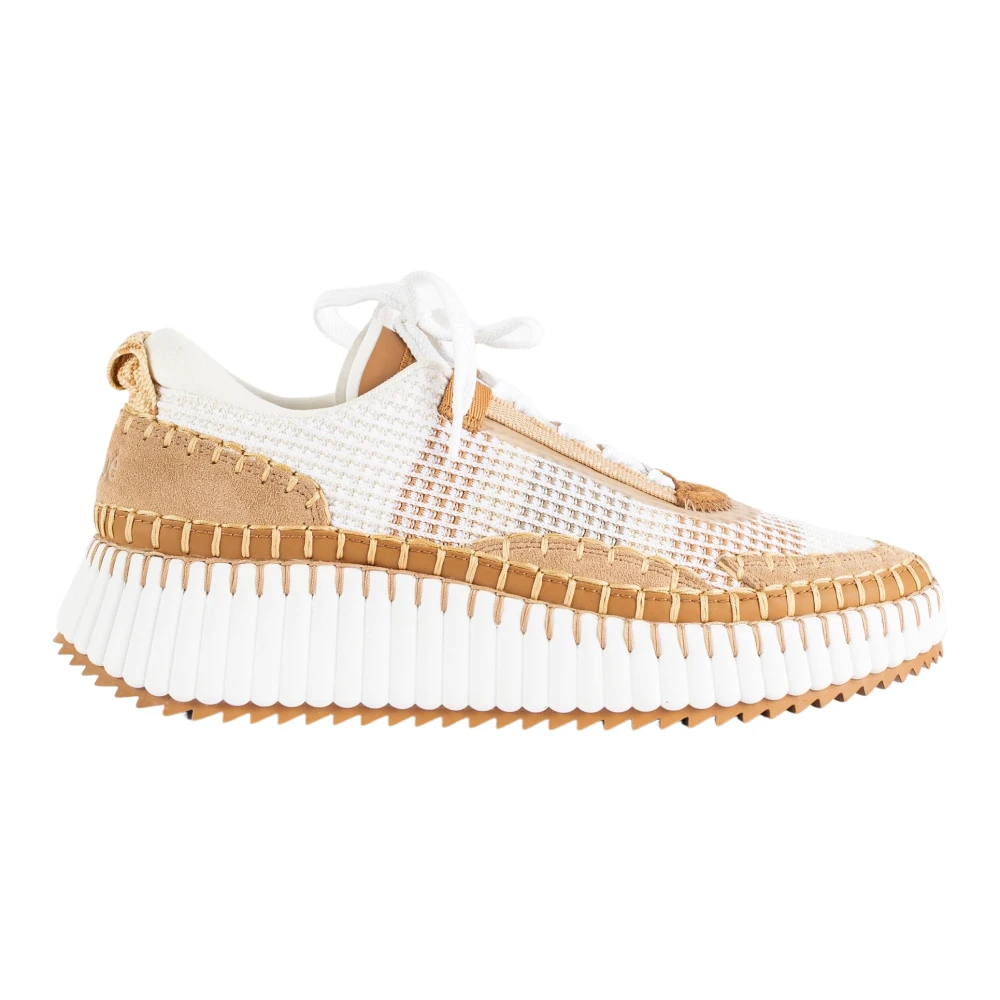 Chloé Nama Platform Sneaker Dames Schoenen Veelkleurig Multicolor