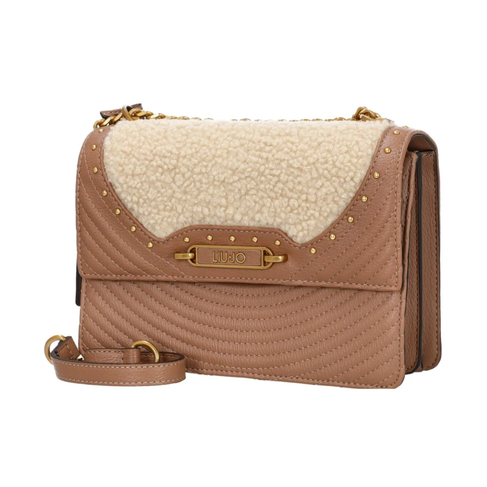 Liu Jo Bruine Flap Tas met Meerdere Compartimenten Brown Dames