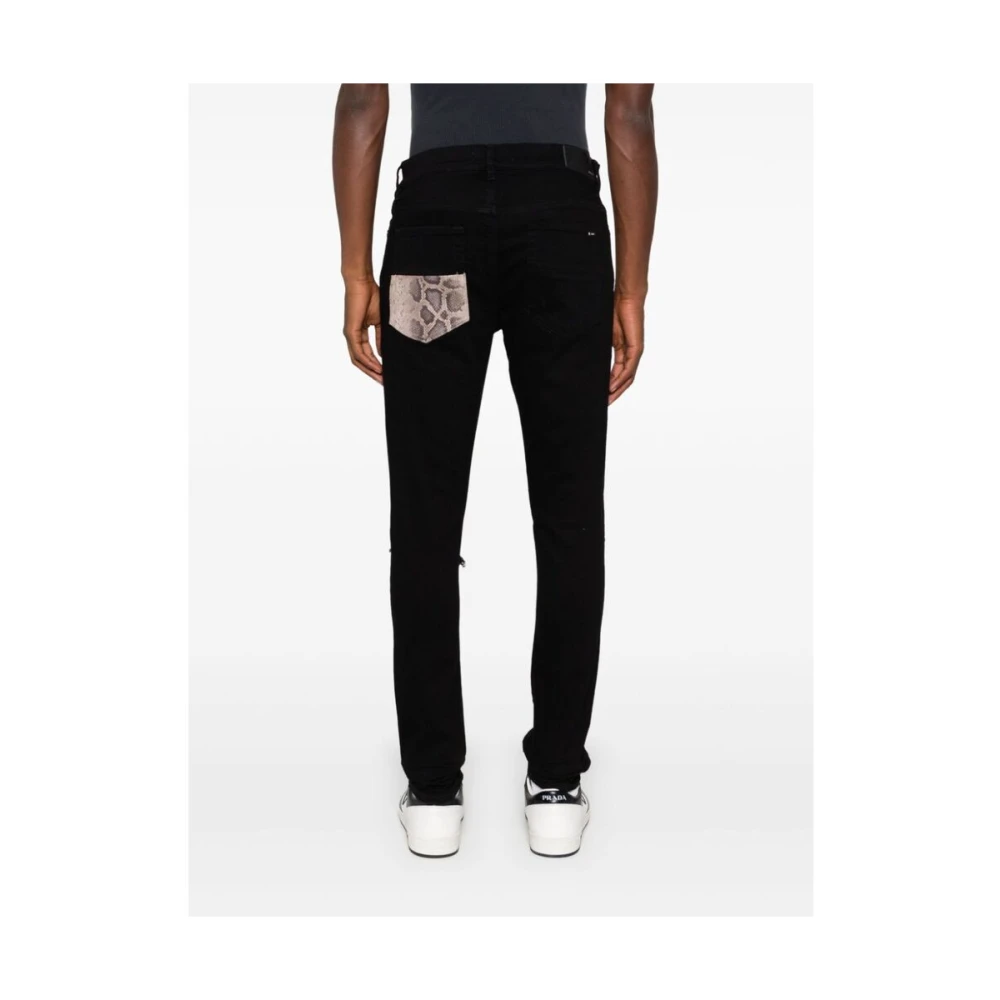 Amiri Snake MX1 Jeans Black Heren