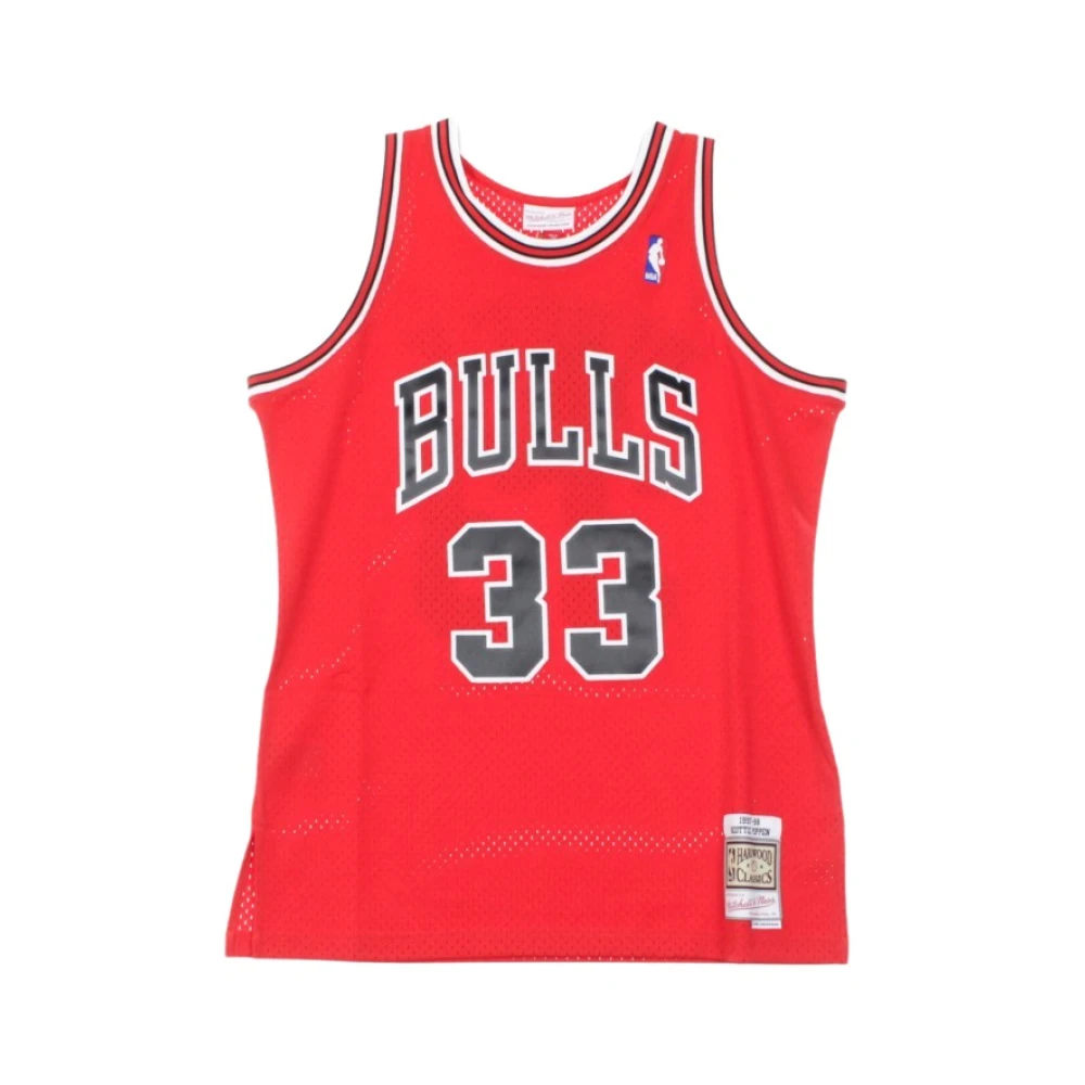Mitchell & Ness Basket Jersey NBA SwingMän Scottie Pippen No.33 1997-98 Red, Herr