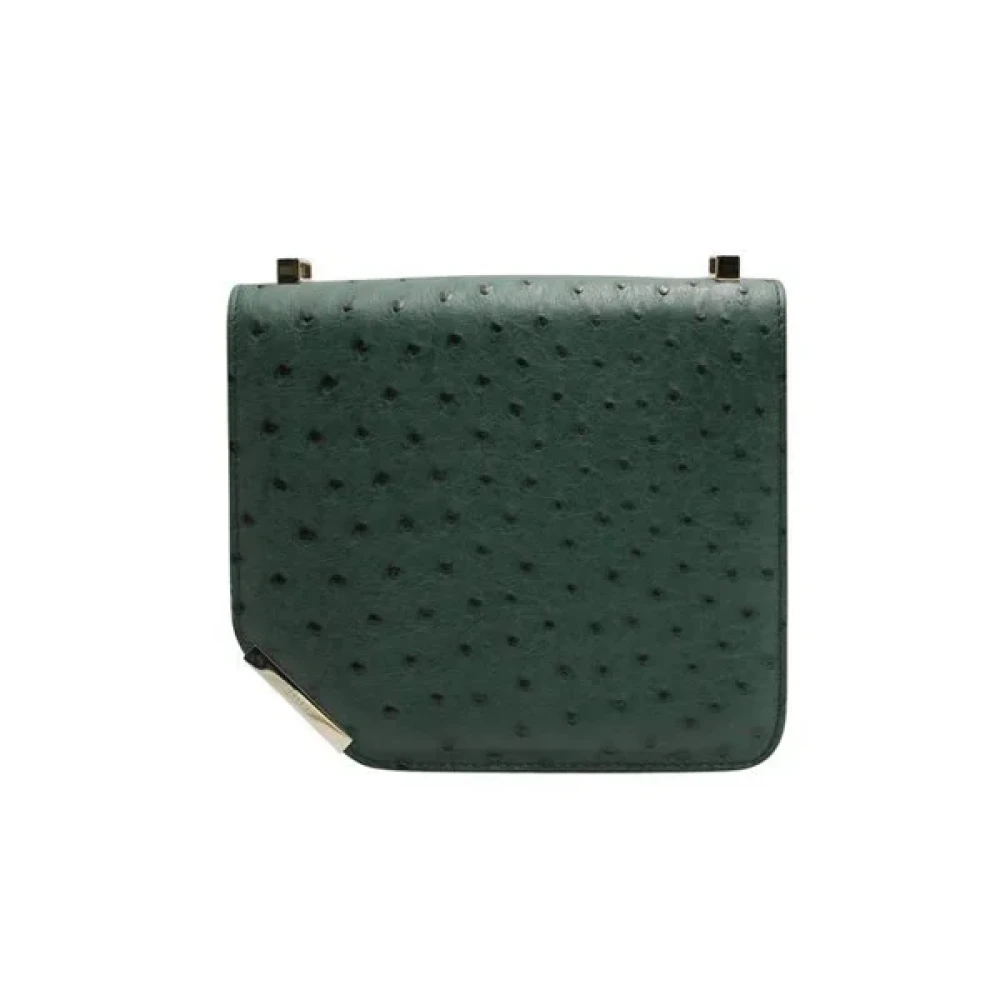 Bally Pre-owned Leather shoulder-bags Green Dames