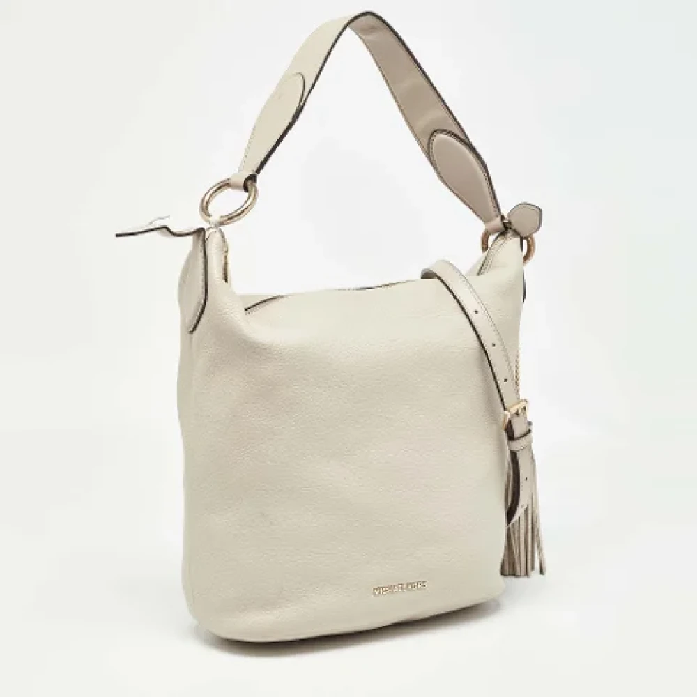 Michael Kors Pre-owned Leather handbags Gray Dames