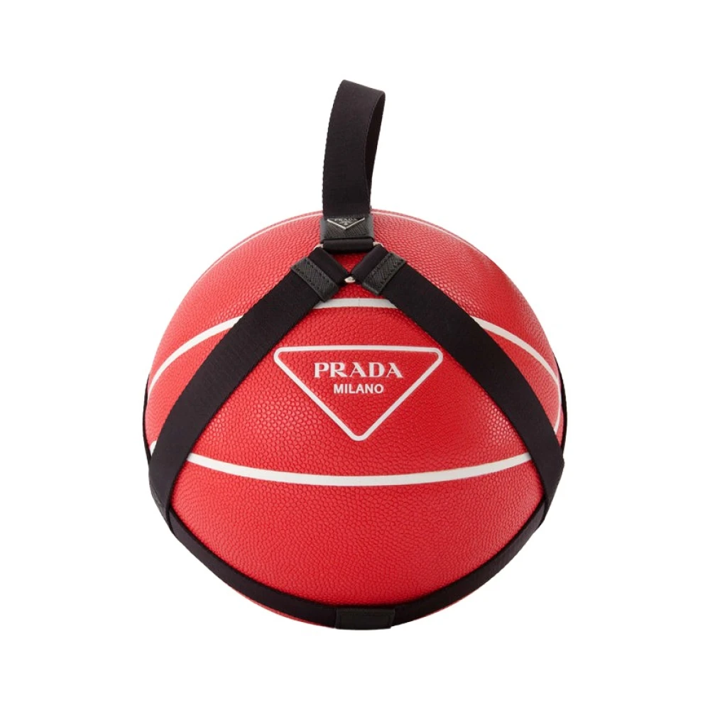 Prada Basketball Balloon for Sport Lovers Red Unisex