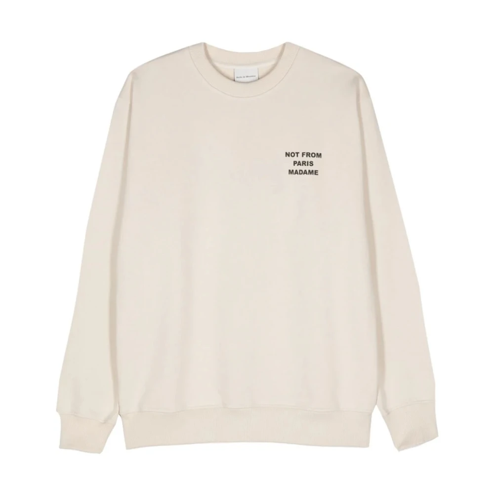 Drole de Monsieur Stijlvolle Sweatshirt Collectie Beige Heren
