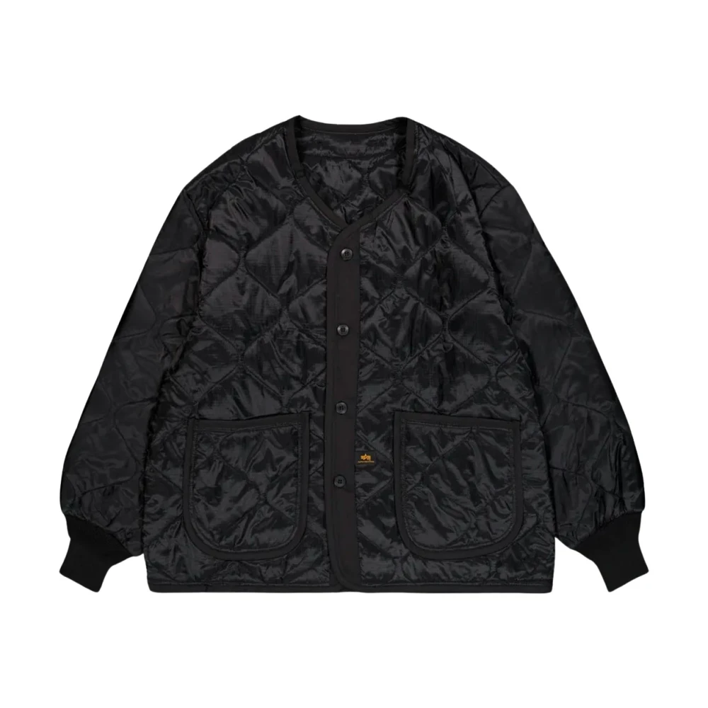 Alpha Industries Uomo Nero - Giacca Liner Heritage Nera - Jackets - L - Immagine 1