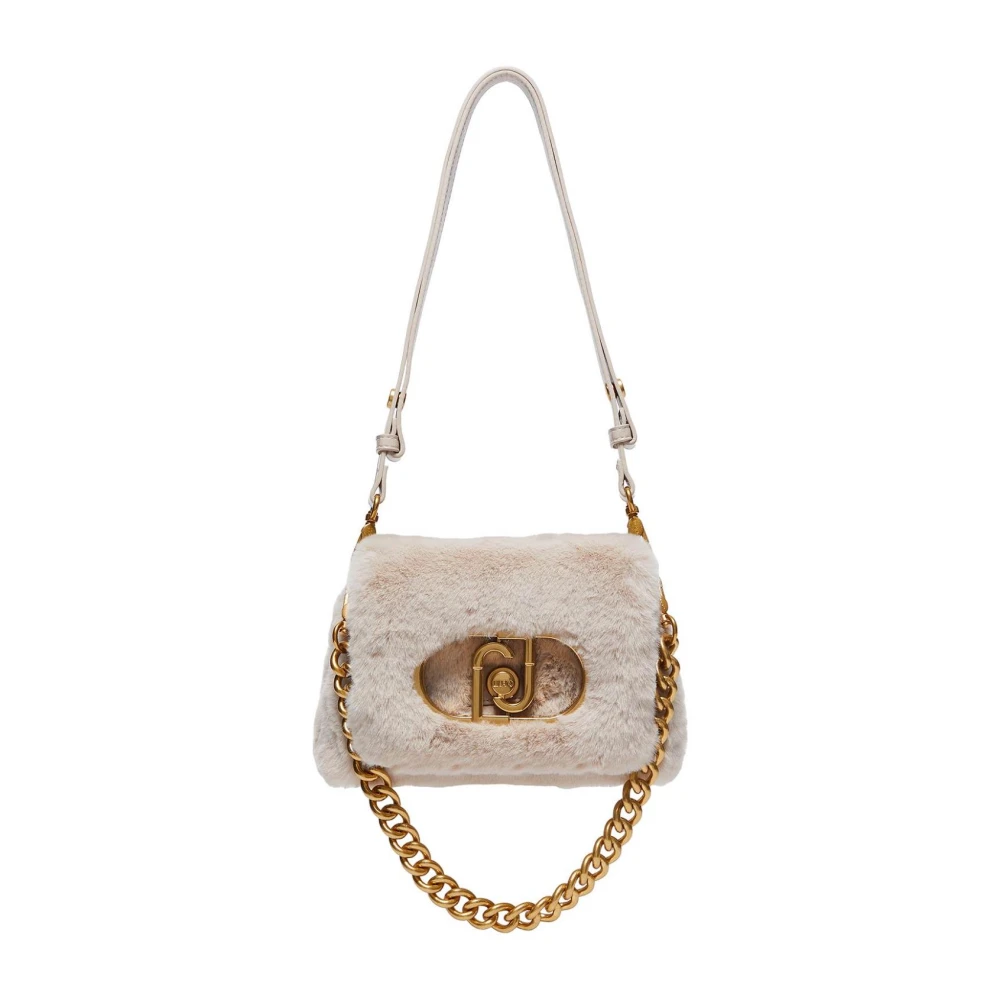 Liu Jo Witte Eco Leren Schoudertas White Dames