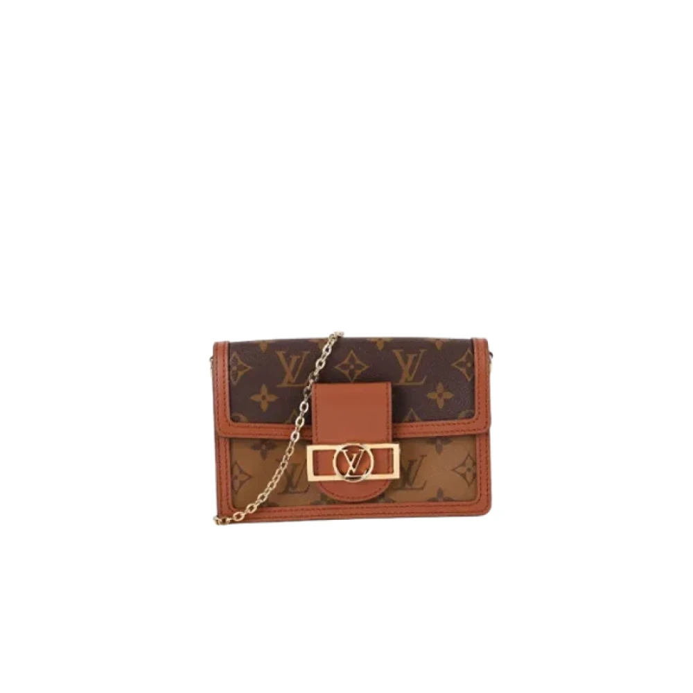 Louis Vuitton Vintage Pre-owned Leather louis-vuitton-bags Brown Dames