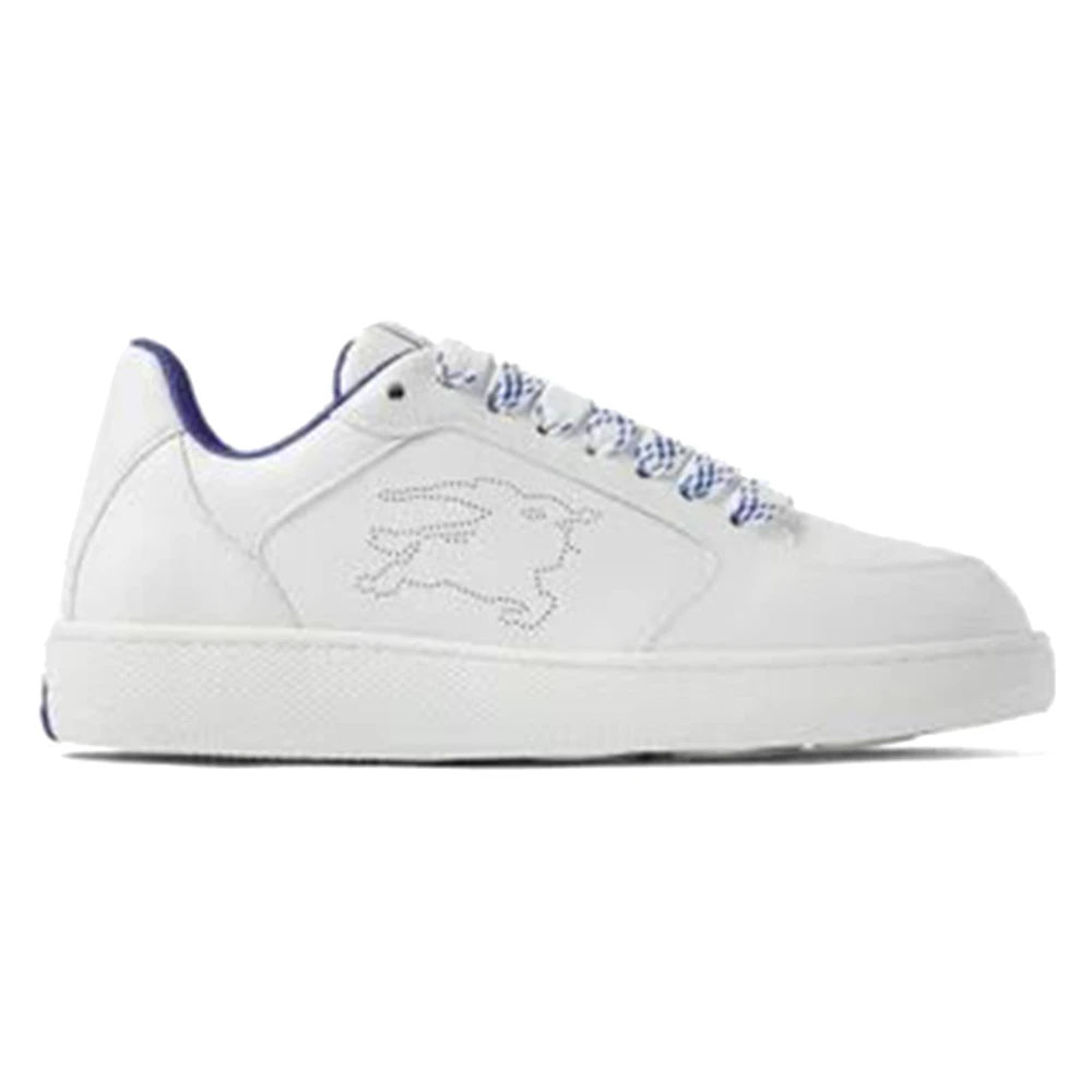 Burberry Leren sneakers voor mannen Heren Schoenen Wit