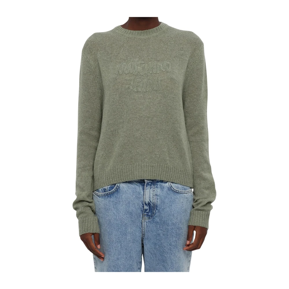 Moschino Groene Heren Trui Green Dames
