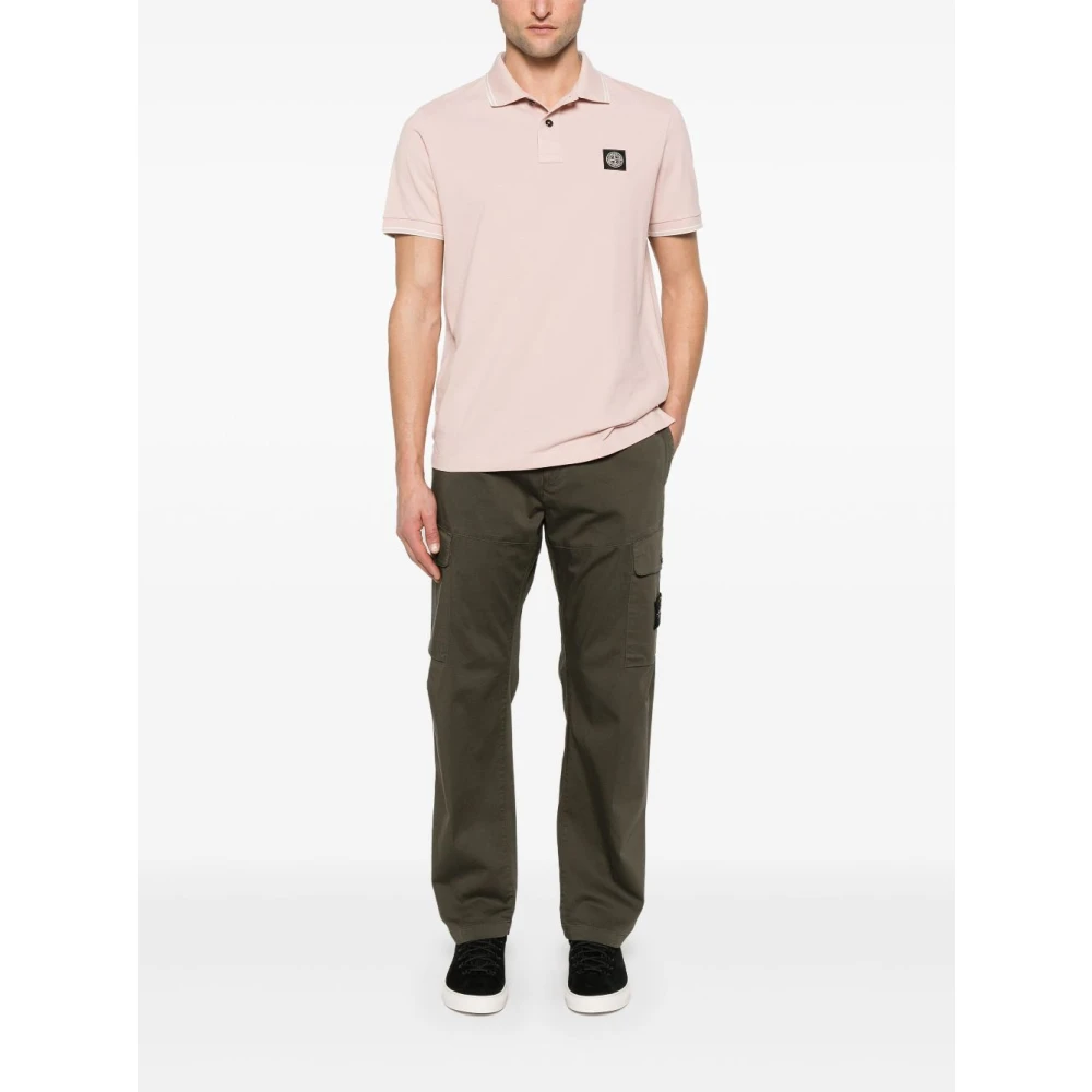 Stone Island Groene Broek Mix Stijl Comfort Green Heren
