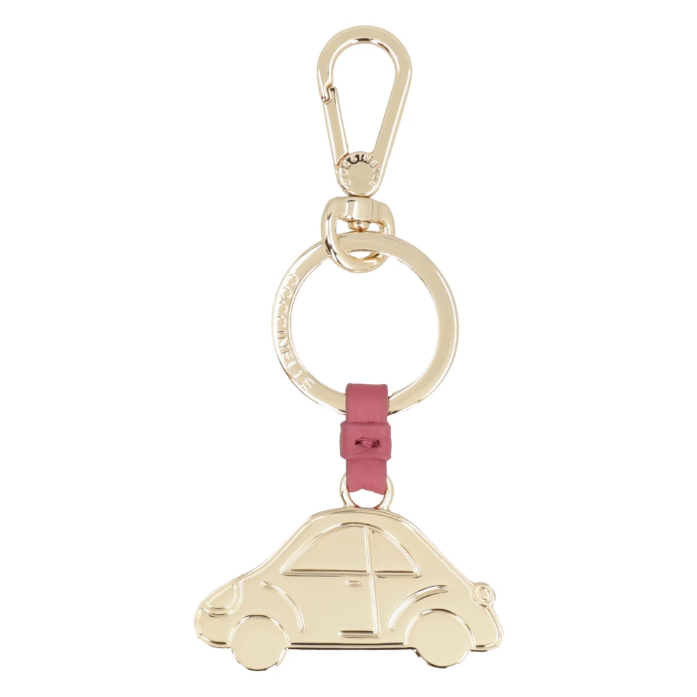 Coccinelle Metalen Sleutelhanger Haak Yellow Dames