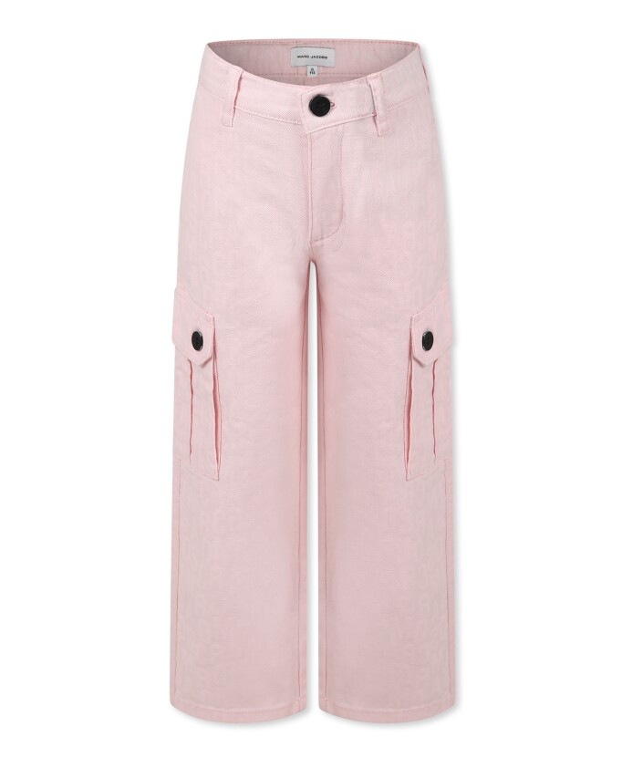 pantalon-decontracte-en-coton-rose