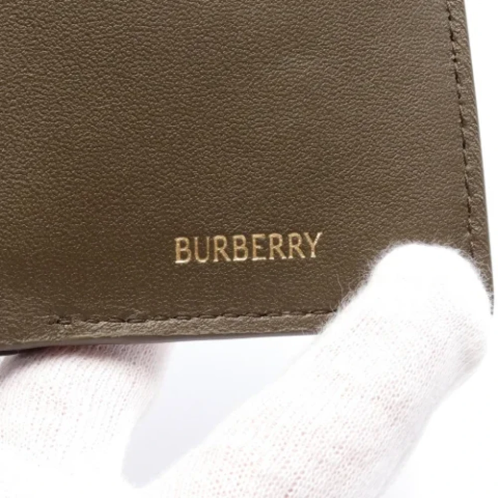 Burberry Vintage Pre-owned Canvas wallets Brown Dames