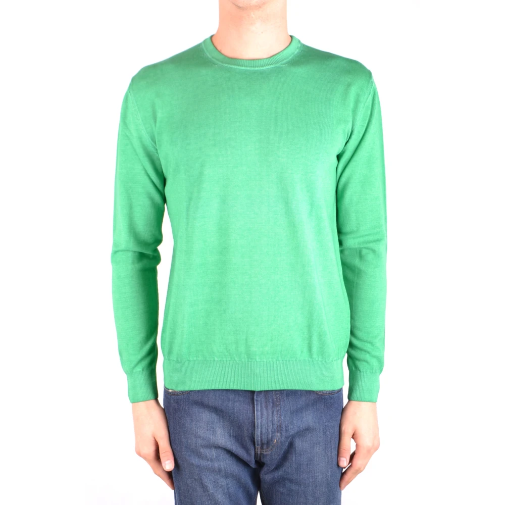 Altea Knitwear Green Heren