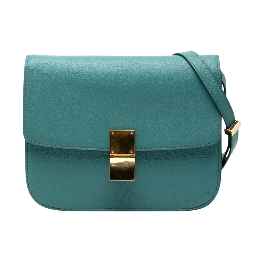 Celine Vintage Donna Blu Pre-Owned, Taglia Unica, Used,