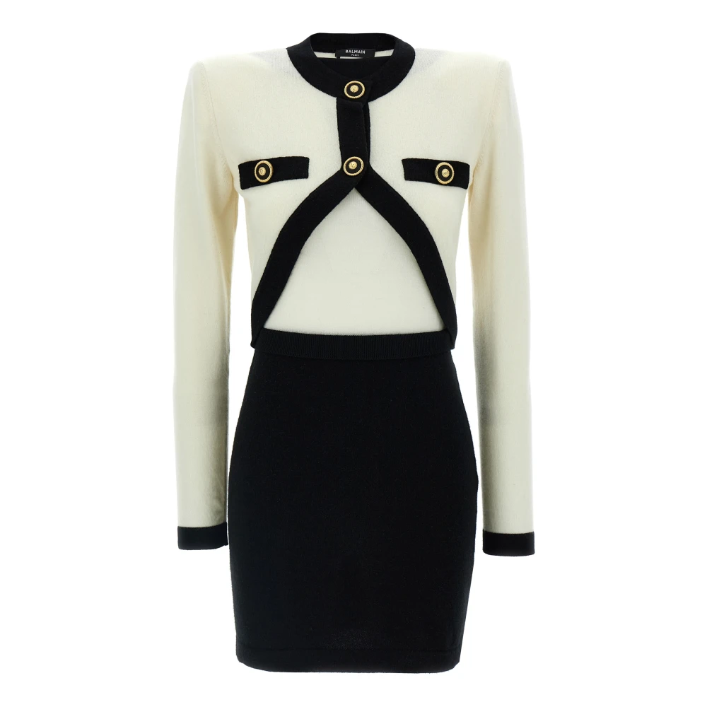 Balmain Women's Multicolor Filo Leone Catena Dress - Short Dresses - Xs - Dresses