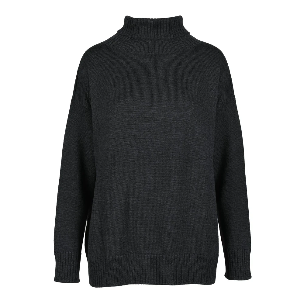 Max Mara Vrije tijd Wollen Trui Black Dames