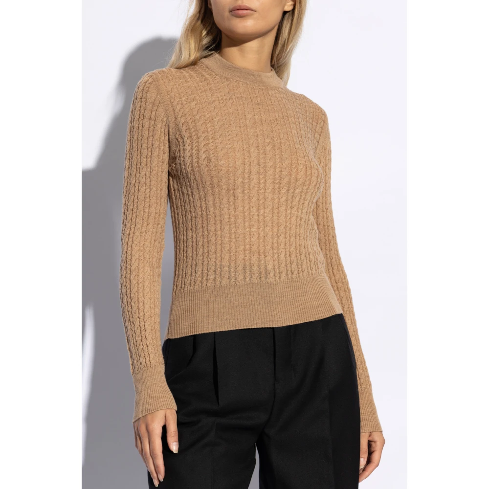Ami Paris Wollen trui Beige Dames