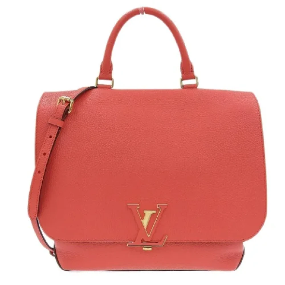 Louis Vuitton Vintage Pre-owned Fabric louis-vuitton-bags Orange Dames
