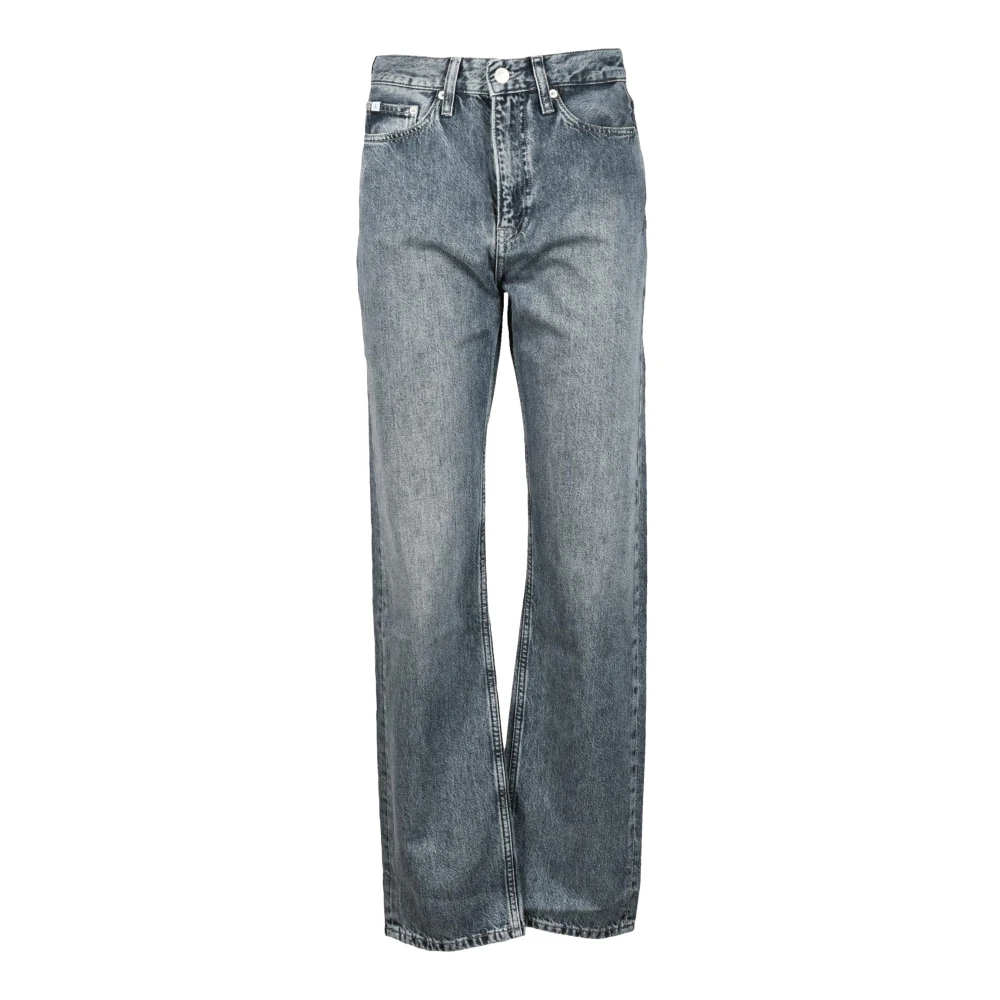 Calvin Klein Jeans Straight Jeans Gray Dames