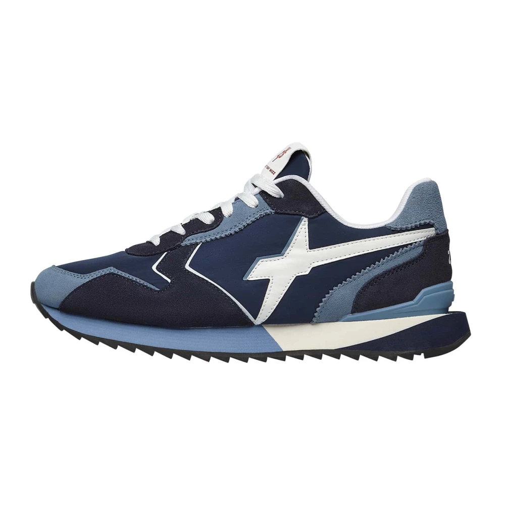 W6Yz Mocka och tekniskt tyg sneakers Nick-Uni. Blue, Unisex