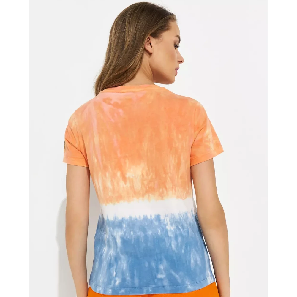 Kenzo Tie-Dye T-shirt met korte mouwen Multicolor Dames