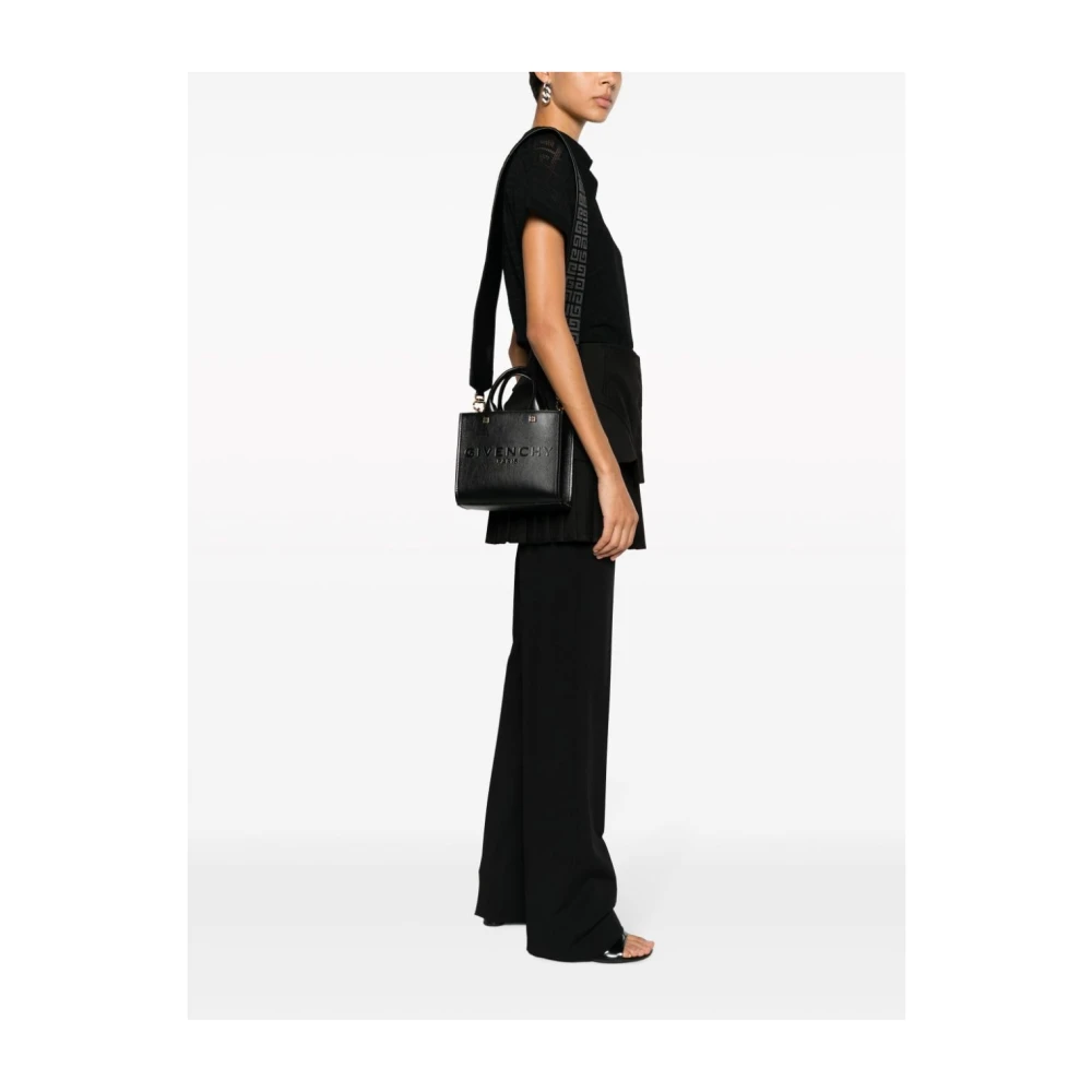 Givenchy Zwarte Mini G-Tote Tas Black Dames