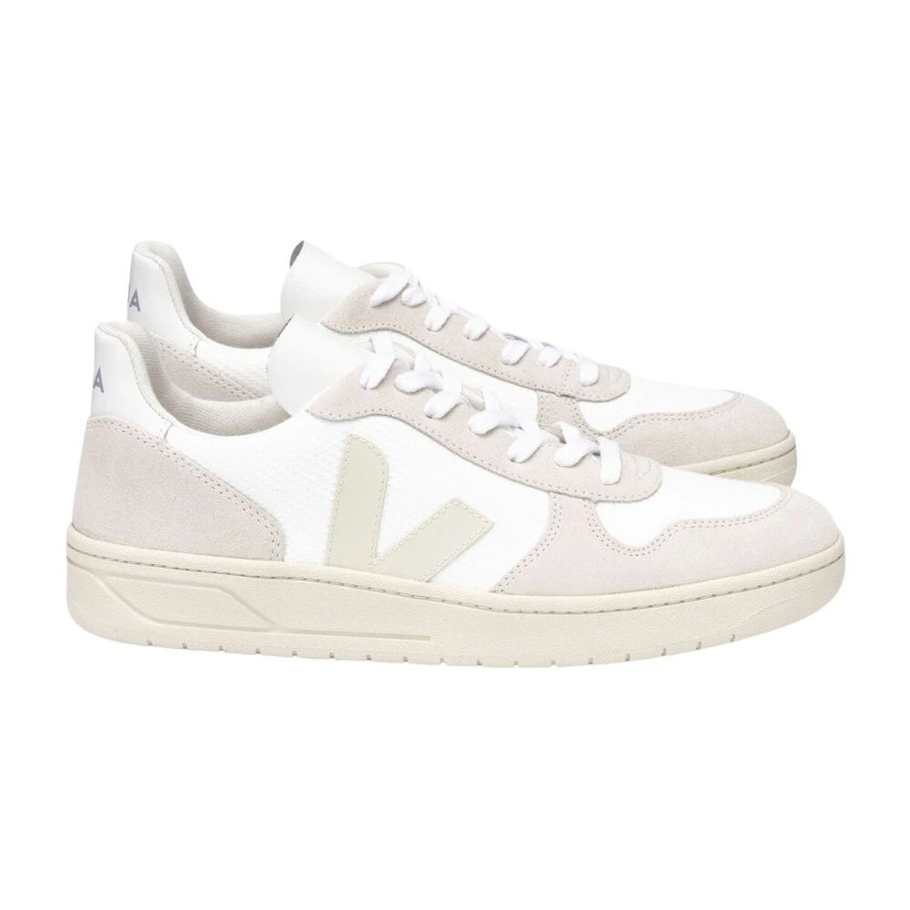 Veja Neutrale V-10 B-Mesh Sneakers Dames Schoenen Wit