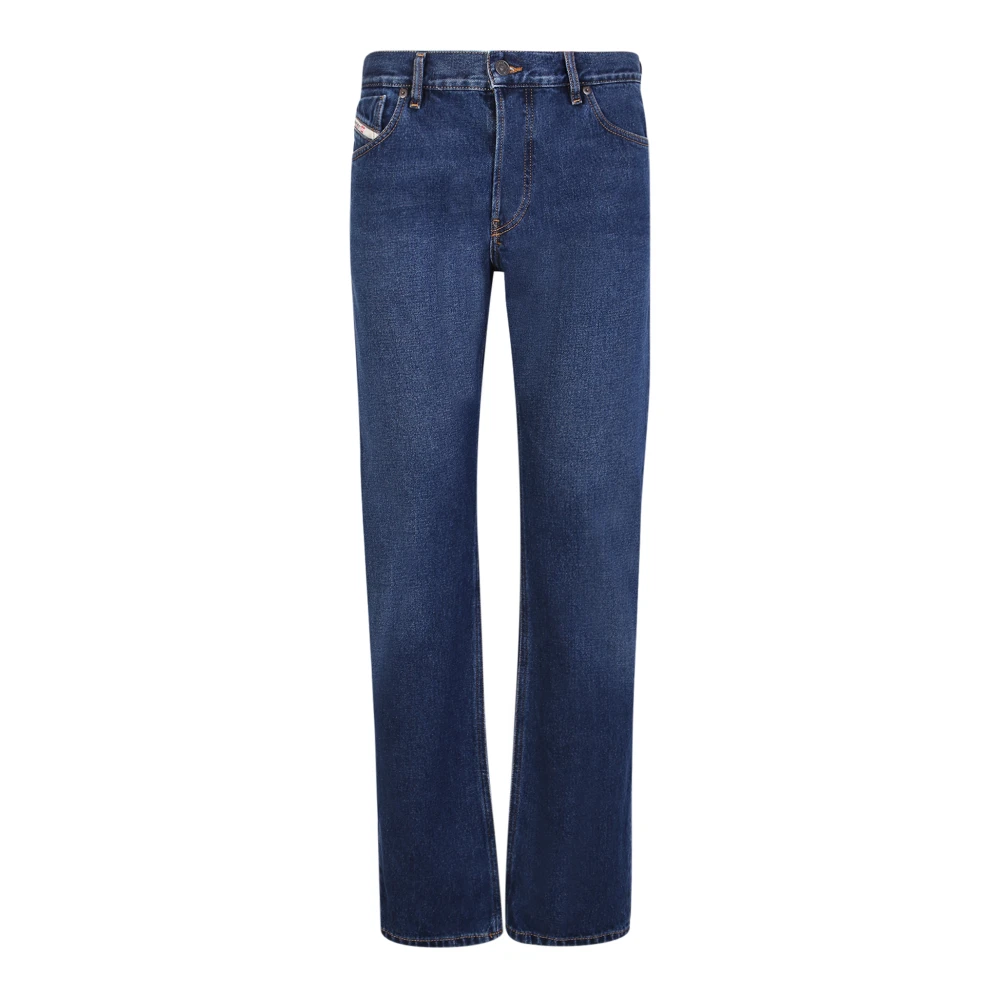Diesel Men's Blue Straight Fit Jeans, W31, Straight Cut Jeans Ss23